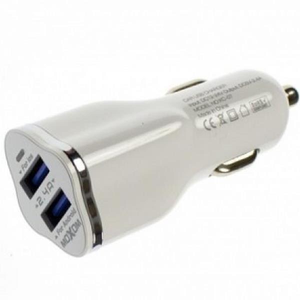 شارژر فندکی موکسوم مدل KC-07 moxom KC-07 Car Charger With microUSB Cable